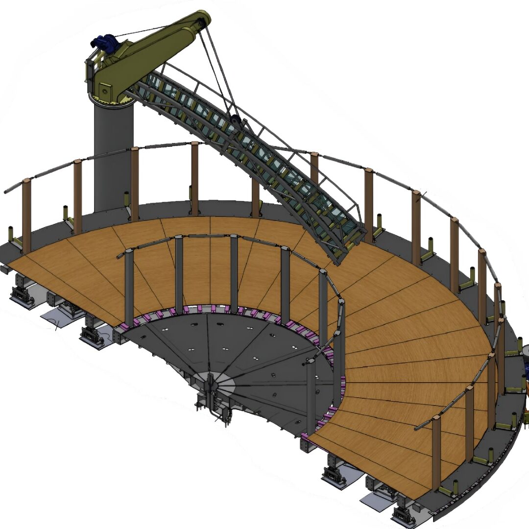 Enersea cable carousel design for SCA